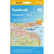 96 Sundsvall Sverigeserien 1:50 000